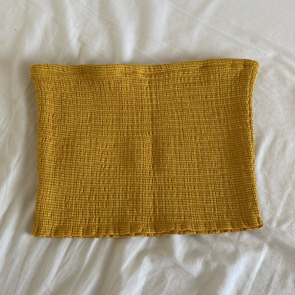 Dynamite Yellow Tube Top - Picture 3 of 4